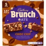 Cadbury Brunch Bar Choc Chip - 6 Bars! - Fast Shipping to USA & Canada