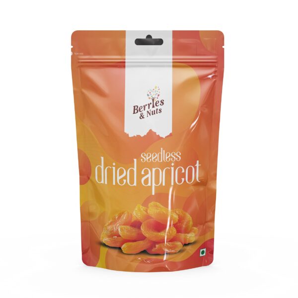 Berries And Nuts Dried Apricots, 1Kg, Pack of 1 - Fast Shipping to USA & Canada