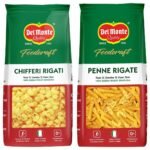 Del Monte Food Craft Penne Pasta, 500g & Del Monte FoodCraft Chifferi Pasta, 100% Durum Wheat Semolina, 500g - Fast Shipping to USA & Canada
