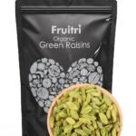 Fruitri Kishmish Seedless Dry Grapes 500g, 100 % Natural Green Raisins Kismish/Green Kismish Dry Fruits Raisins - Fast Shipping to USA & Canada