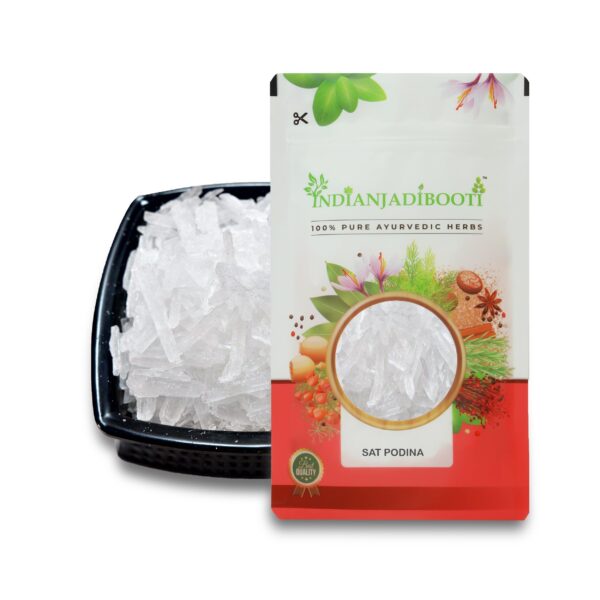 IndianJadiBooti Sat Podina - Sat Pudina - Menthol - Peppermint, 100 Grams