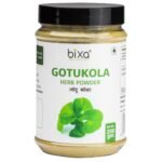 Bixa Botanical Gotu Kola Herbs Powder - 200 Gm, Pack Of 1 (Centella Asiatica/Gotu Kola/Mandukaparni) | Brain & Nervine Wellness | Natural Herbal Supplement For Skin and Hair Care