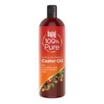 Bajaj 100% Pure Castor Oil 200ml, Pure Hair Oil, Natural Cold-Pressed Castor Oil, No Silicones, Paraben Free, Lead Free - Fast Shipping to USA & Canada