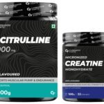Carbamide Forte L Citrulline Powder Unflavoured - 100 SERVINGS - 200g |Carbamide Forte Micronised Creatine Monohydrate Powder Unflavoured - 83 Servings - 250g - Fast Shipping to USA