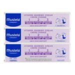 Mustela Baby 123 Vitamin Barrier Cream (Diaper Rash Cream) 100ml - Buy 2 Get 1 Free - Diaper Rash Relief Bundle - Fast Shipping to USA & Canada