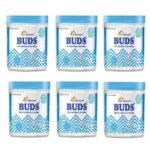DR. MOREPEN BUDS 100% Pure Cotton & Eco-Friendly Earbuds - 100 Cotton Buds Pack of 6 - Fast Shipping to USA