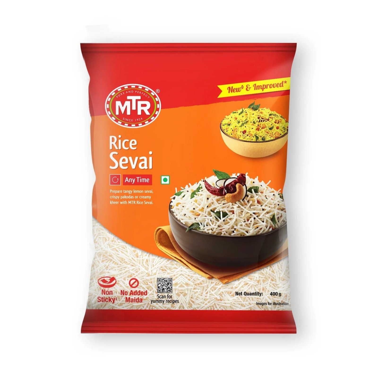 71AHxo7kvtL-1.jpg MTR Rice Sevai 400g - Fast Shipping to USA & Canada - Image 1