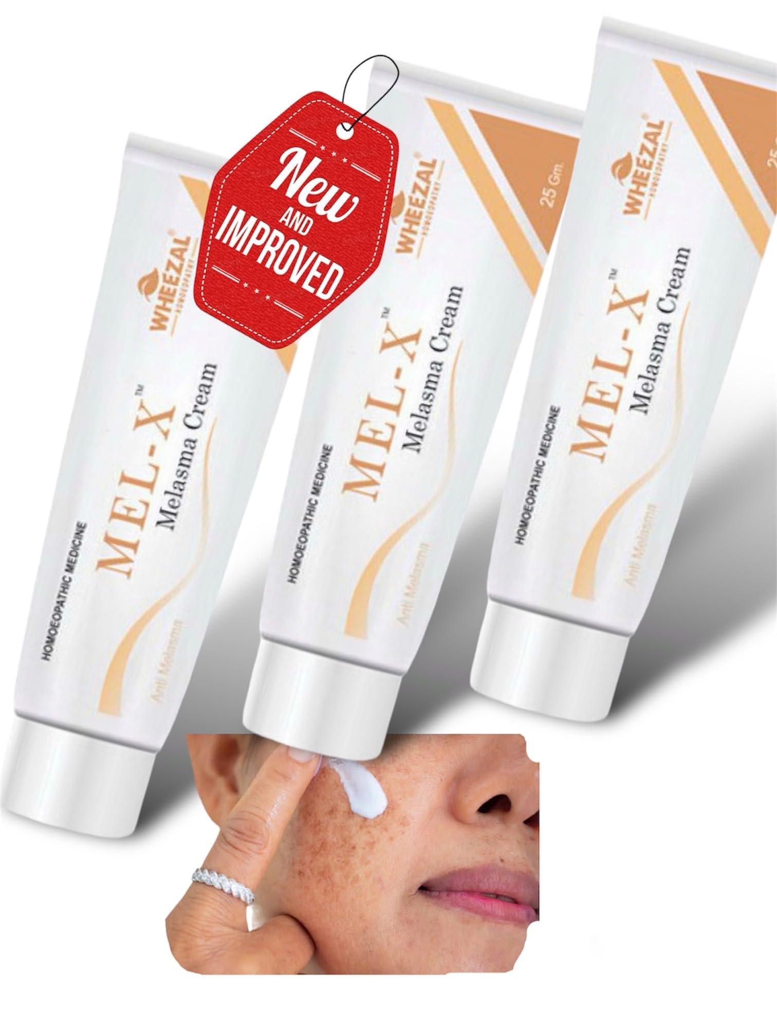 Version 1.0.0 KRIG's Wheezal Mel X Melasma Cream - Set Of 3 Cream - Fast Shipping to USA - Image 1
