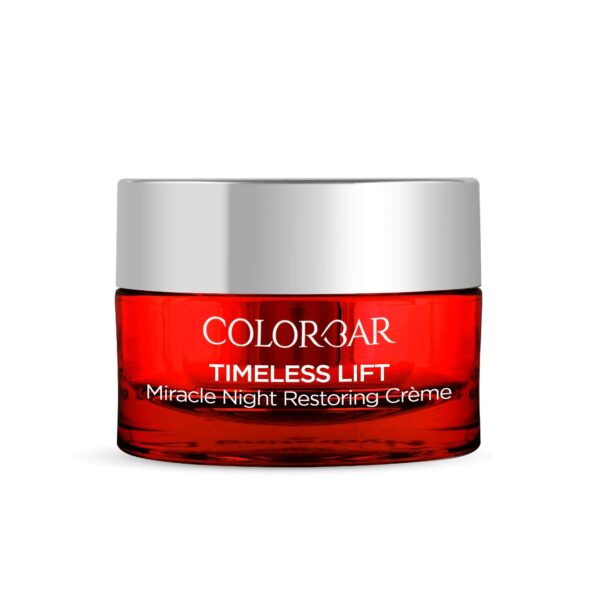 Colorbar Timeless Lift Miracle Night Restoring Cr?me, 25 g | Nourishing formula | Renew skin?s natural barrier | Dermatologically tested - Fast Shipping to USA & Canada