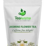 Tea Aroma Jasmine Flower Tea | Caffeine-Free, Pure & Floral Aromatic Tea for Stress Relief & Relaxation | 30g - Fast Shipping to USA & Canada