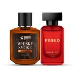 Beardo Whiskey Smoke Bourbon & Freed Smoking Hot Perfume Edp Set Of 2 | For Men & Women | Anniversary Gift For Couple Special | Wedding Gift For Couples | Christmas gift for men | Gift For Friends - Fast Shipping to USA & Canada