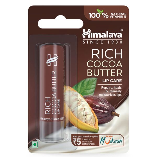Himalaya Rich Cocoa Butter Lip Care, 4.5g - Fast Shipping to USA & Canada