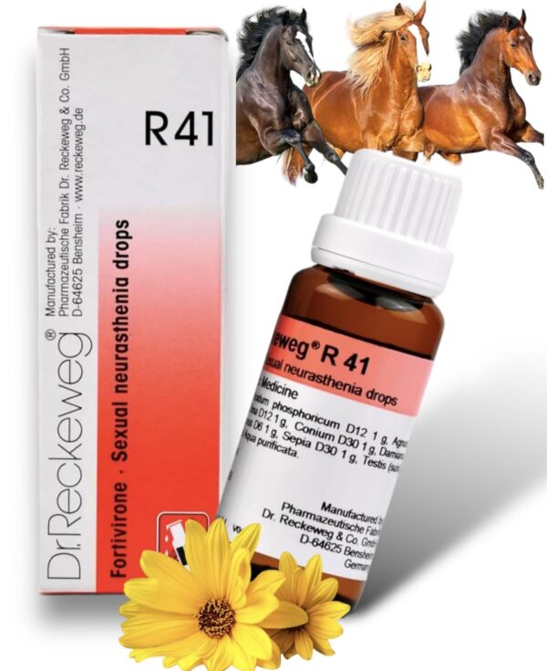 KRIG'S Dr. Reckeweg R41 Homeopathic Medicine Drop-Set Of 1 Bottle(30 Days) - Fast Shipping to USA