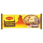 MAGGI 2-Minute Chicken Noodles, Instant Noodles with Great Taste & Aroma, Protein in Every Serve, Ready to Cook Noodles, 284 grams Packet - Fast Shipping to USA & Canada
