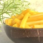 Organic Bites Homemade Golden Finger Rolls / Ready to Fry Golden Fingers Fryums - 400 gm - Fast Shipping to USA & Canada