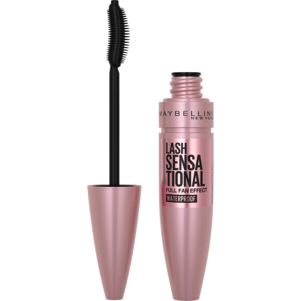 Maybelline New York Lash Sensational Mascara Waterproof, Very Black, 9ml - Fast Shipping to USA & Canada