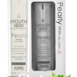 Ayouthveda Pearly White Day Cream With Natural SPF 15 | Nourishes Skin With Pearl, Pea- Extract & Milk Cream | For A Pearly Lusture, Hydrate & Radiant Skin | Suits Normal & Oily Skin (Pack Of 1-50Gm) - Fast Shipping to USA & Canada