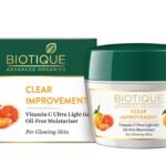 Biotique Advanced Organics Clear Improvement Vitamin C Ultra Light Gel Oil-Free Moisturiser 175Gm - Fast Shipping to USA & Canada