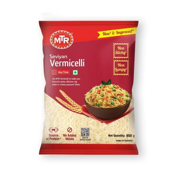 MTR Vegetarian Seviyan Vermicelli, 850 grams - Fast Shipping to USA & Canada