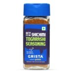 CRISTA Japanese Shichimi Togarashi Seasoning | No Added Sugar | Cholesterol Free | Trans Fat Free | Zero added Colours, Fillers, Additives & Preservatives | 45 gms - Fast Shipping to USA & Canada