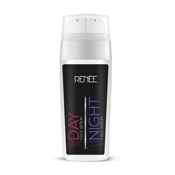 RENEE 2-in-1 Day & Night Face Serum 30ml, Lightweight, Antioxidant-Rich, Hydrating Formula | Improves, Rejuvenation & Enhancing Skin Texture and Elasticity, Fades Blemishes & Spots