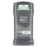 Dove Men+Care Antiperspirant Stick For 72H Sweat & Odour Fresh Protection Sensitive Shield With Vitamin E And ? Moisturizing Cream 76 G For Men, 1 Count - Fast Shipping to USA & Canada