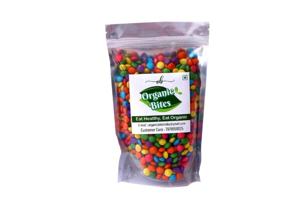 Organic Bites Chocolates Buttons (Chocolates Munchies) (400) - Fast Shipping to USA & Canada