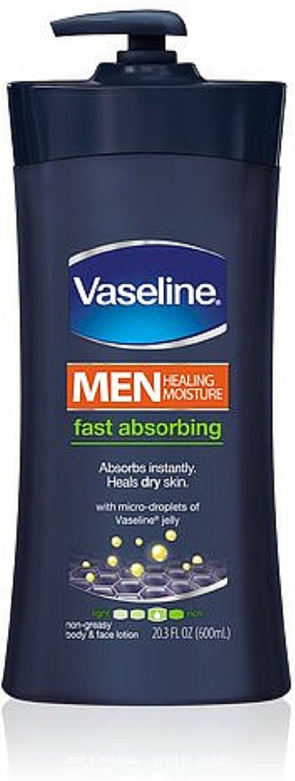 Vaseline Mens Fst Absorpt Size 600Ml, Vaseline Mens Fast Absorbing Lotion 600Ml - Fast Shipping to USA & Canada