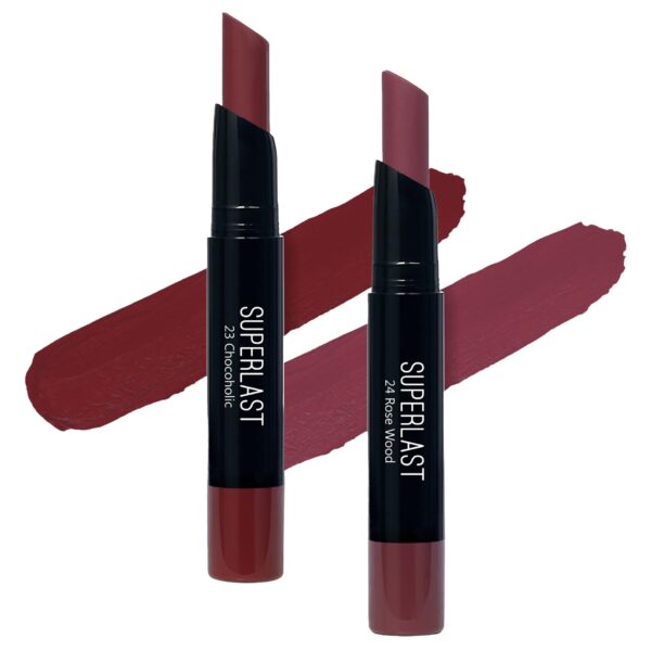 ME-ON Superlast Lipstick (23,24) Matte Finish - Fast Shipping to USA & Canada