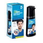 Nisha Quick 5 Minutes Hair Color Shampoo Black | 5 Weeks Long Lasting Shampoo Hair Colour for Women and Men (180ml Bottle, Original Black) - Fast Shipping to USA & Canada