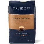 Davidoff Crema Elegant Harmonious & Aromatic Whole Beans Coffee - 6/12 Intensity - 100% Arabica - 500G - Fast Shipping to USA & Canada