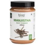 Bixa Botanical Manjistha Powder - 200 Gm For Skin & Hair Care (Rubia Cordifolia), | Natural Blood Purifier | Strengthens Hair Follicle & Boost Healthy Hair Growth