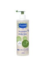 Mustela Organic Micellar Cleansing Water Face & Body 400ml from birth on to entire family - Fast Shipping to USA & Canada
