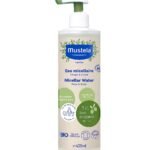Mustela Organic Micellar Cleansing Water Face & Body 400ml from birth on to entire family - Fast Shipping to USA & Canada