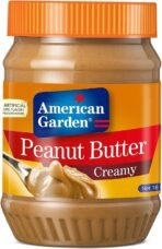 American Garden Creamy Peanut Butter, Vegan, Gluten Free, 454 grams - Fast Shipping to USA & Canada