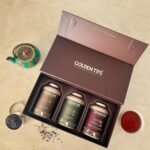 Golden Tips Assorted Tea Gift Box | Perfect Diwali Gifts for Family and Friends | Diwali Gift Set | Gift Hamper of Darjeeling Tea + Darjeeling Green Tea + Masala Chai - Fast Shipping to USA & Canada