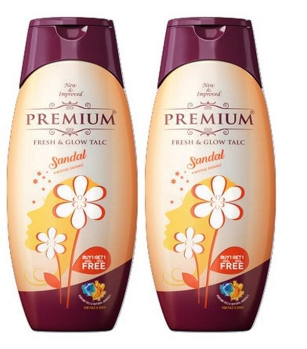 Park Avenue Premium Talc Powder, Sandal, 300g (Pack of 2) - Fast Shipping to USA & Canada