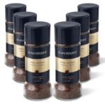 Davidoff Fine Aroma Instant Coffee 7/12 Intensity - 100% Arabica, 3.53 oz 100g, Granule, Glass Bottle - PACK OF 6 - Fast Shipping to USA & Canada