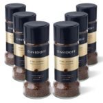 Davidoff Fine Aroma Instant Coffee 7/12 Intensity - 100% Arabica, 3.53 oz 100g, Granule, Glass Bottle - PACK OF 6 - Fast Shipping to USA & Canada