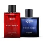 Beardo Dark Side & Godfather Perfume For Men Spicy Scent Liquid, 100 Ml X 2 | Strong Long Lasting Fragrance | Eau De Parfume | Aromatic, Spicy | Christmas gift for men | Gift For Friends | Gift for Men - Fast Shipping to USA & Canada