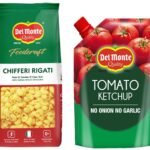 Del Monte Tomato Ketchup No Onion No Garlic Pouch, 950 g & Food Craft Elbow Pasta, 1kg - Fast Shipping to USA & Canada