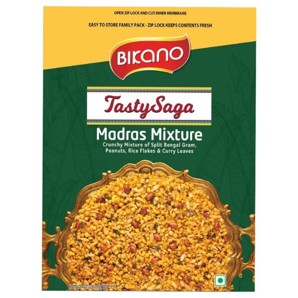Bikano Madras Mixture 200g Crunchy Mixture Namkeen - Fast Shipping to USA & Canada