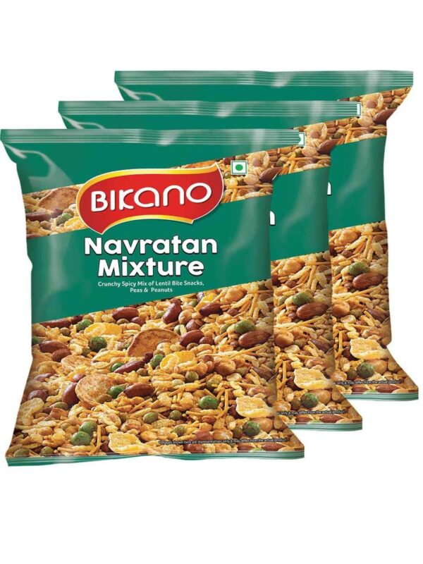 Bikano Navratan Namkeen Mixture (400, Pack of 3) - Fast Shipping to USA & Canada
