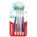 Colgate Gentle Enamel Manual Adult Toothbrush Combo Pack Offer, Ultra Soft Tooth Brush - 4 Pcs,Multicolour - Fast Shipping to USA & Canada