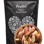 Fruitri Exotic brazil nuts 250g, High in Selenium, Protein rich, Crunchy & Jumbo Brazilian nuts from Amazon Forest dry fruits - Fast Shipping to USA & Canada