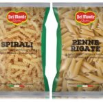 Del Monte Penne Pasta (Imported from Italy), 100% Durum Wheat Semolina, 1kg & Del Monte Spirali Pasta (Imported from Italy), 100% Durum Wheat Semolina, 1kg - Fast Shipping to USA & Canada
