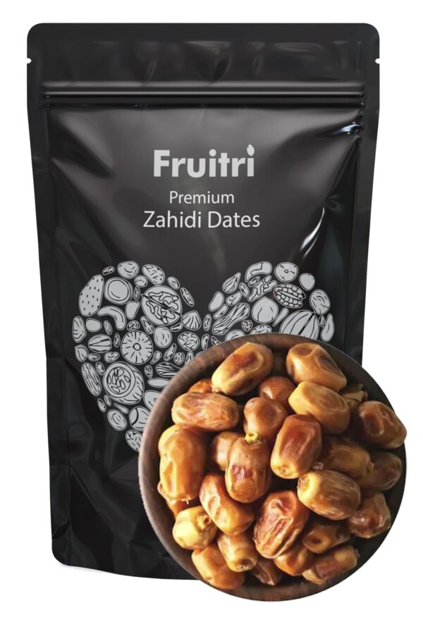 Fruitri Premium Zahidi dates 1kg pack, khajur dry fruits, Juicy & Delicious Khajoor, 100% Naturally Dried & free from any Preservative, offer Pack - Fast Shipping to USA & Canada