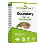 Attar Ayurveda Rosemary leaves for Hair growth 100 grams | 100% Natural, Preservative free | Dried rosemary leaves | Suitable for Rosemary water and Rosemary oil prepration - Fast Shipping to USA & Canada