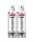 Park Avenue Men Mega Voyage Signature Amber Deodorant Spray , 356G (Pack Of 2) - Fast Shipping to USA & Canada