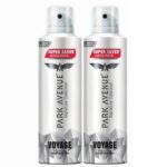 Park Avenue Men Mega Voyage Signature Amber Deodorant Spray , 356G (Pack Of 2) - Fast Shipping to USA & Canada